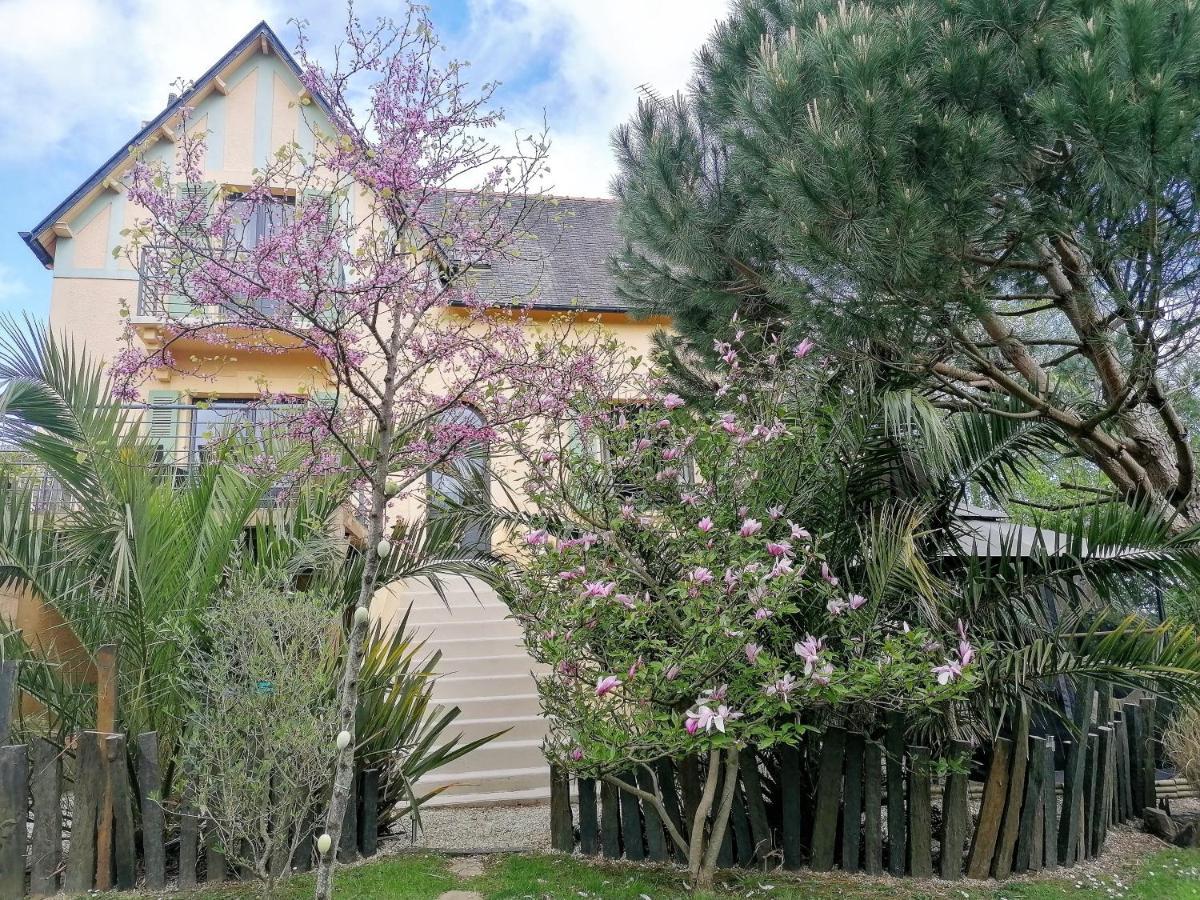 Guest House Dans Jardin Exotique Proche D'Une Voie Verte Morlaix Exterior foto